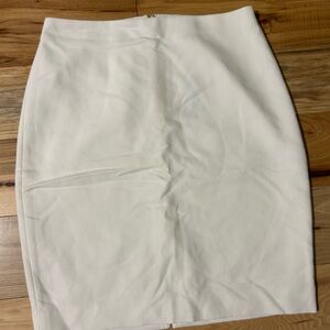 NWT Express Classic White Pencil Skirt